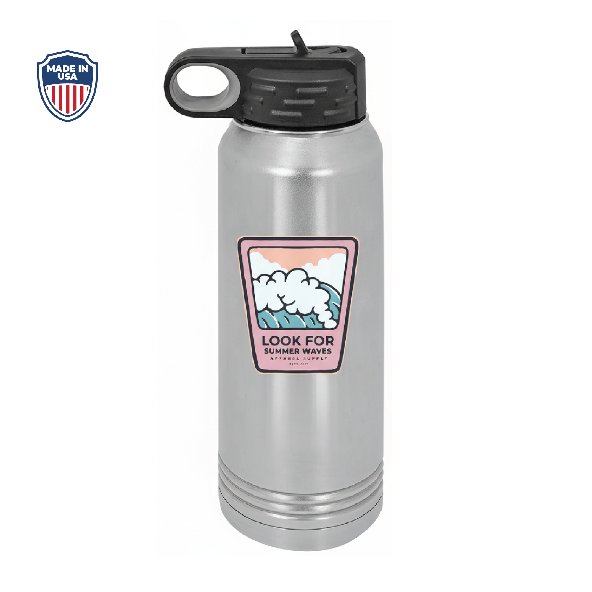 Stainless Steel 16 oz. Polar Camel Pint with Slider Lid 5