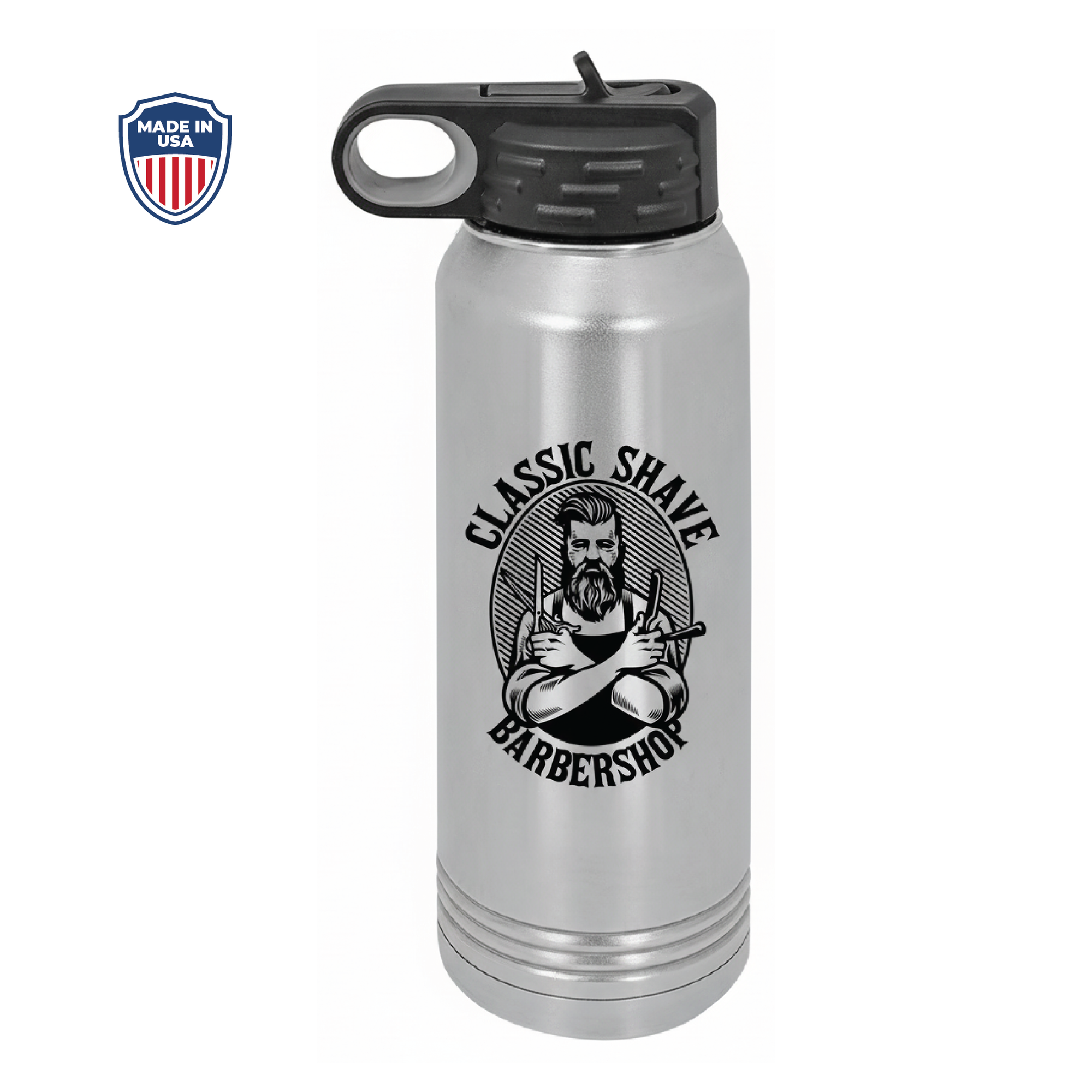 Stainless Steel 16 oz. Polar Camel Pint with Slider Lid 4