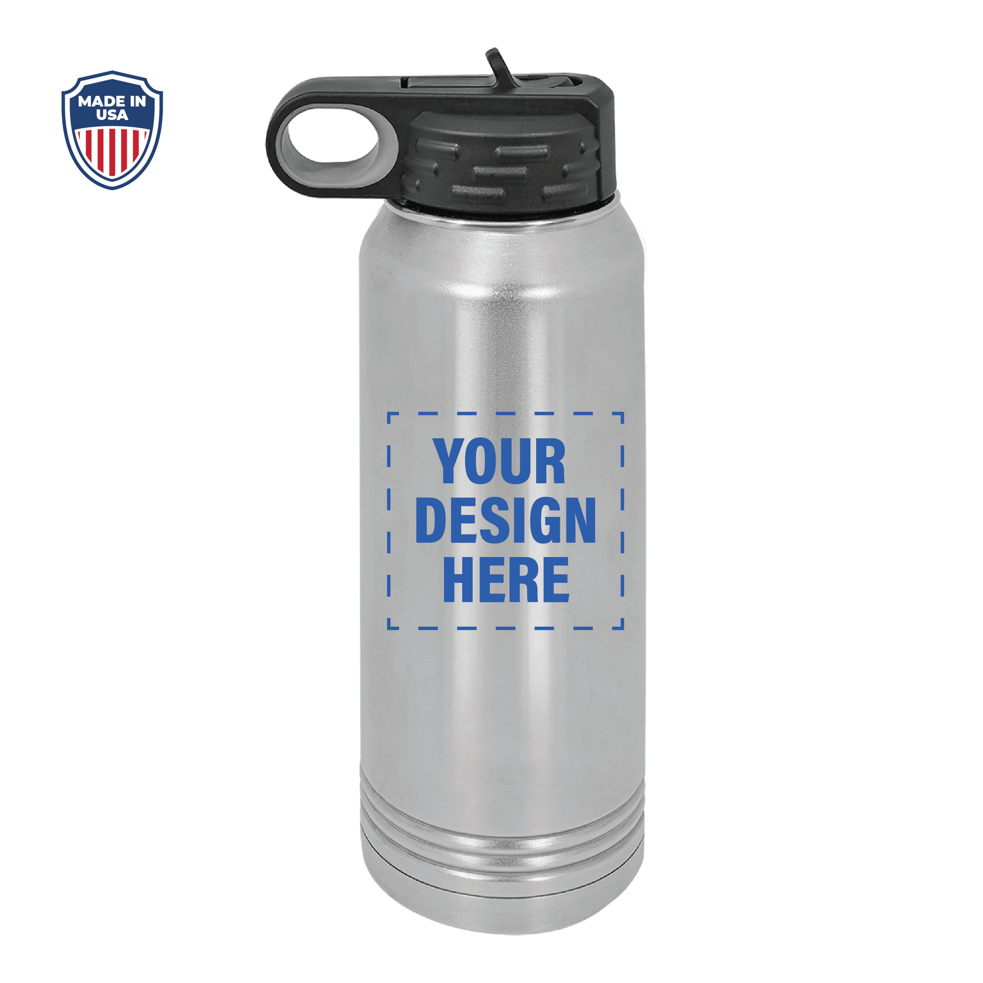 Stainless Steel 16 oz. Polar Camel Pint with Slider Lid 3