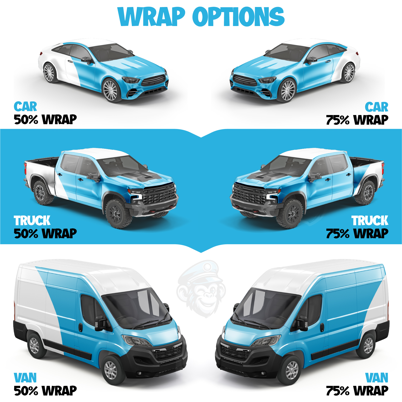 Custom Fleet & Vehicle Vinyl Wrap Printing 3