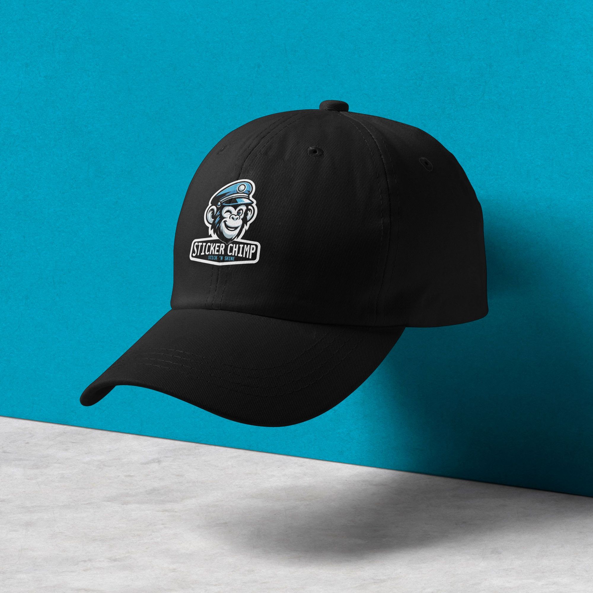Sticker Chimp Hat 1
