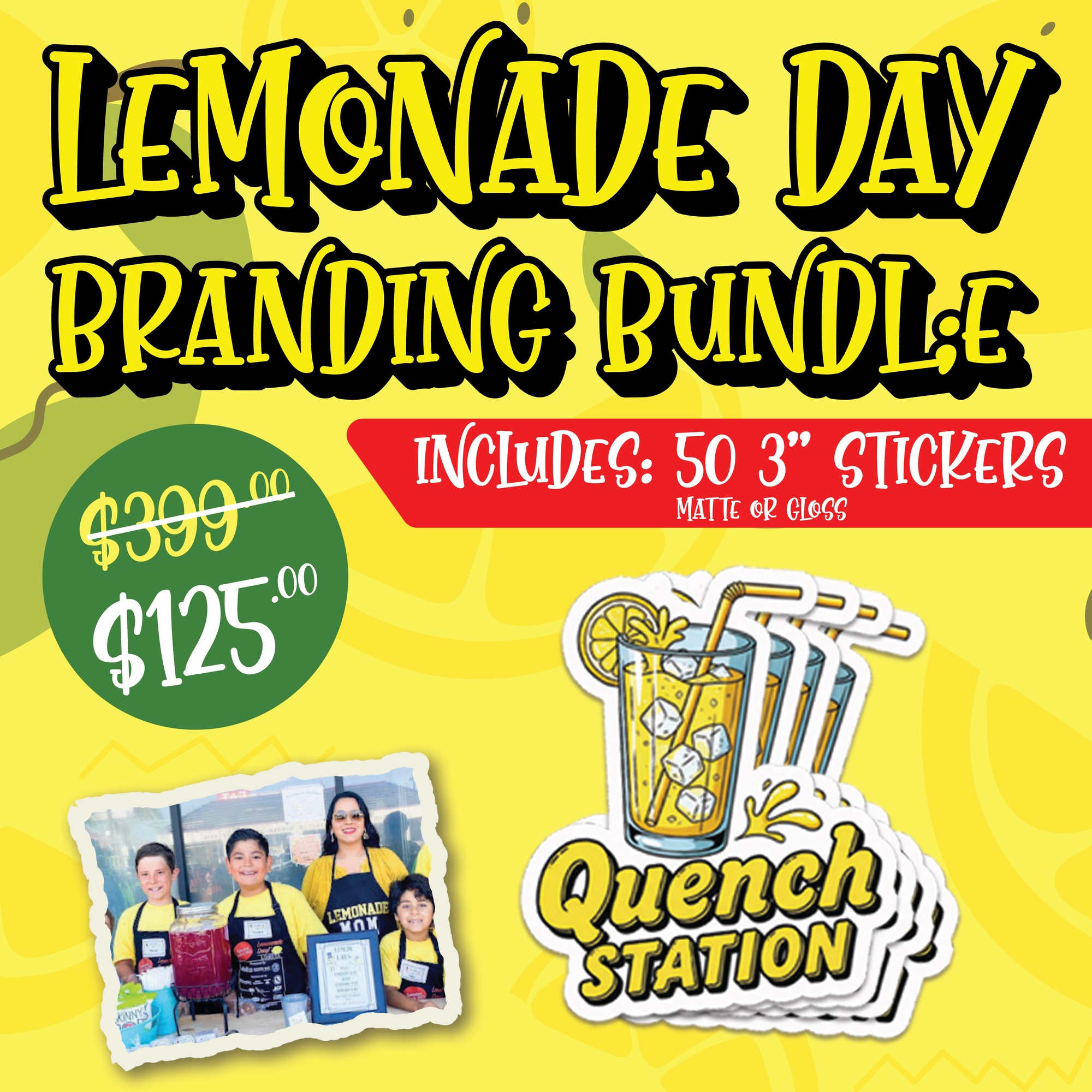 Lemon Stand Branding Kit 3