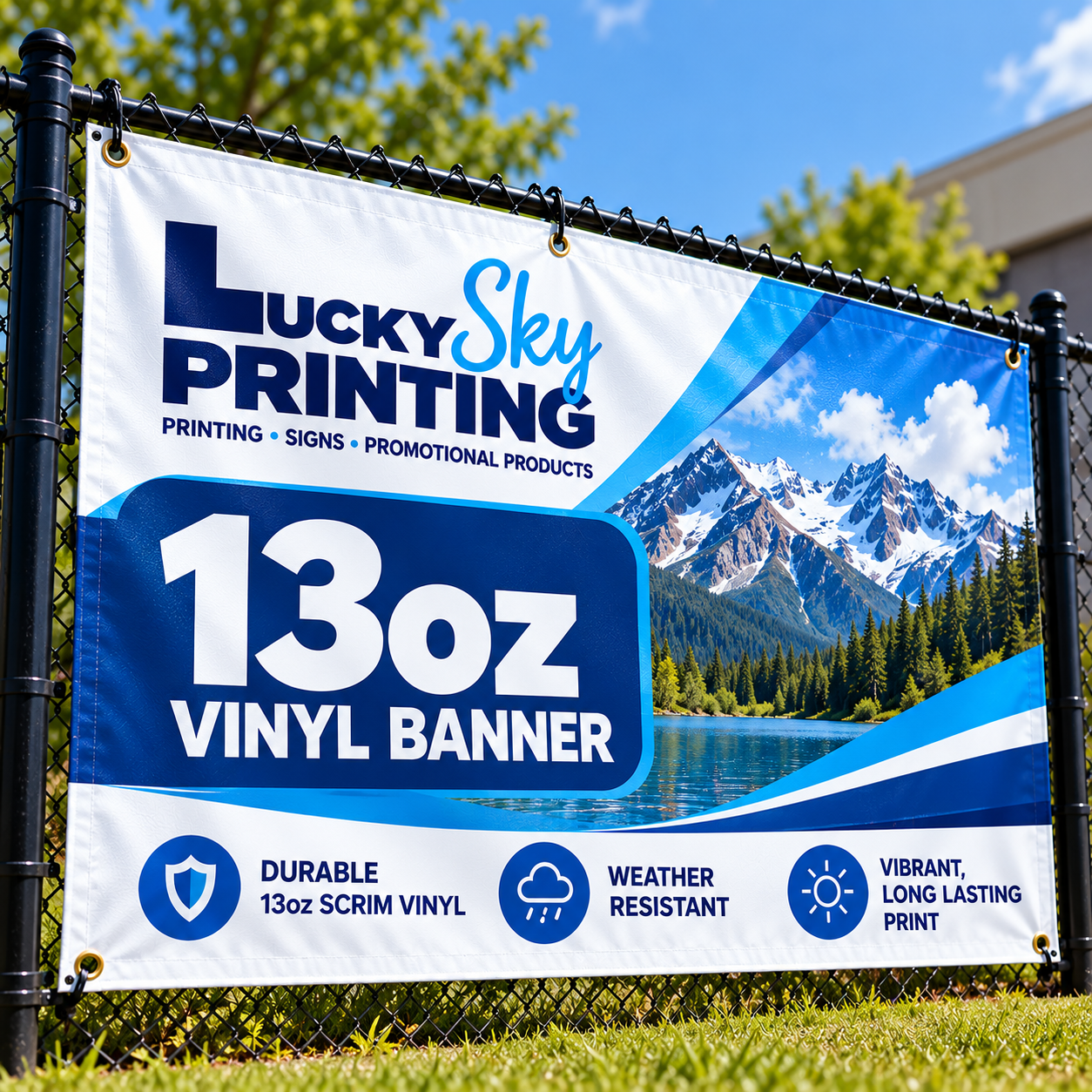 13oz Banner