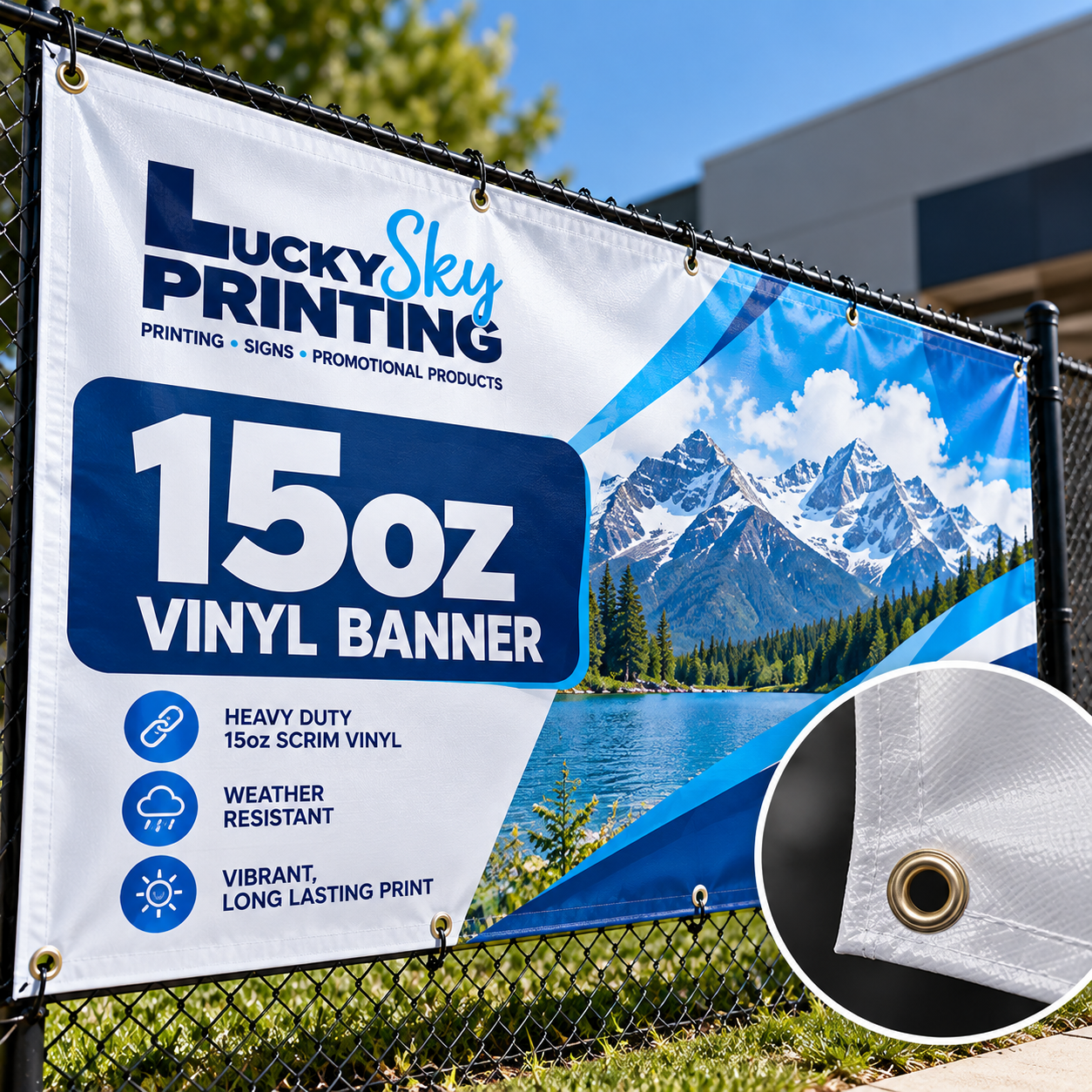 15oz Banner