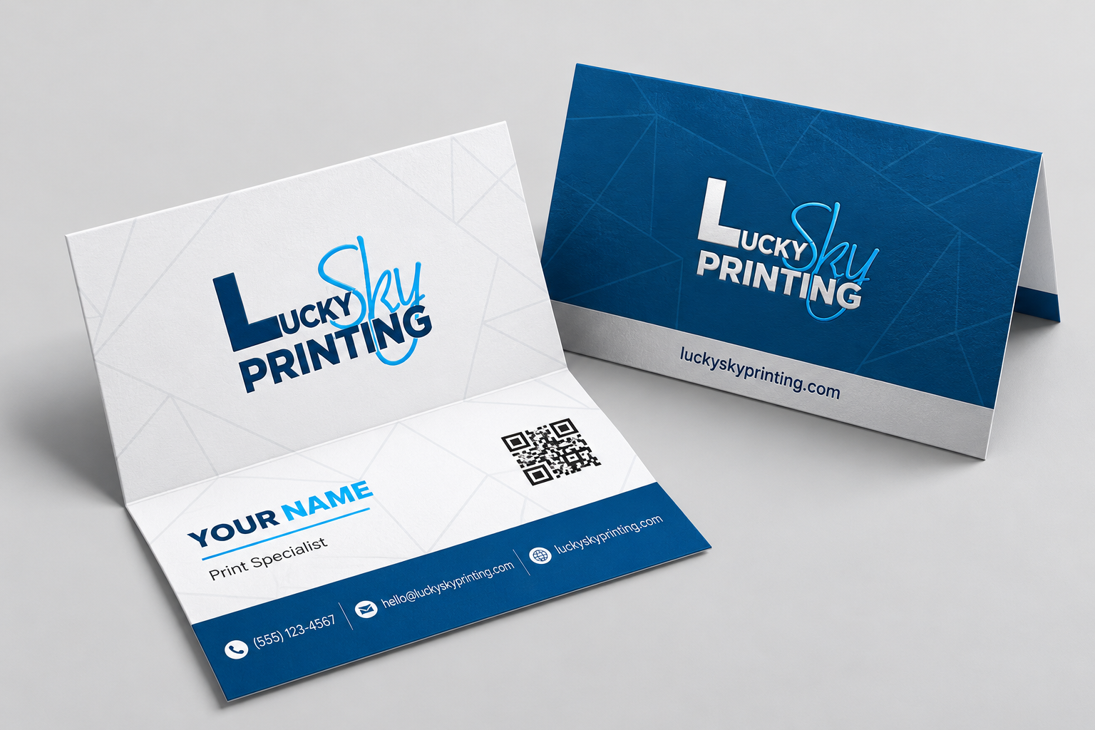 Fold-Over Business Cards 5