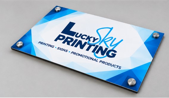 Aluminum Composite Sign 1/4 inch (6mm) 3