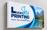 Foam Core ½ inch White Sign 4