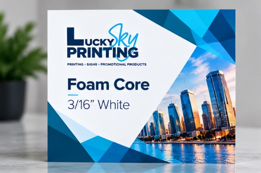 Foam Core 3/16 inch White 3