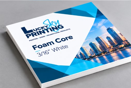 Foam Core 3/16 inch White 2