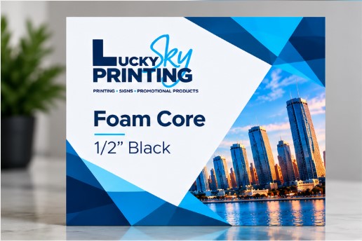 Foam Core ½ inch – Black 3