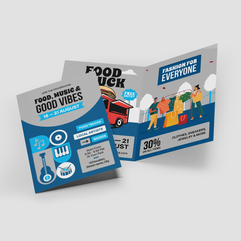 Fold-Over Business Cards 4