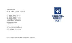 Real Estate Business Card Template