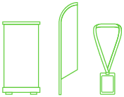 Graphic of different event signs.