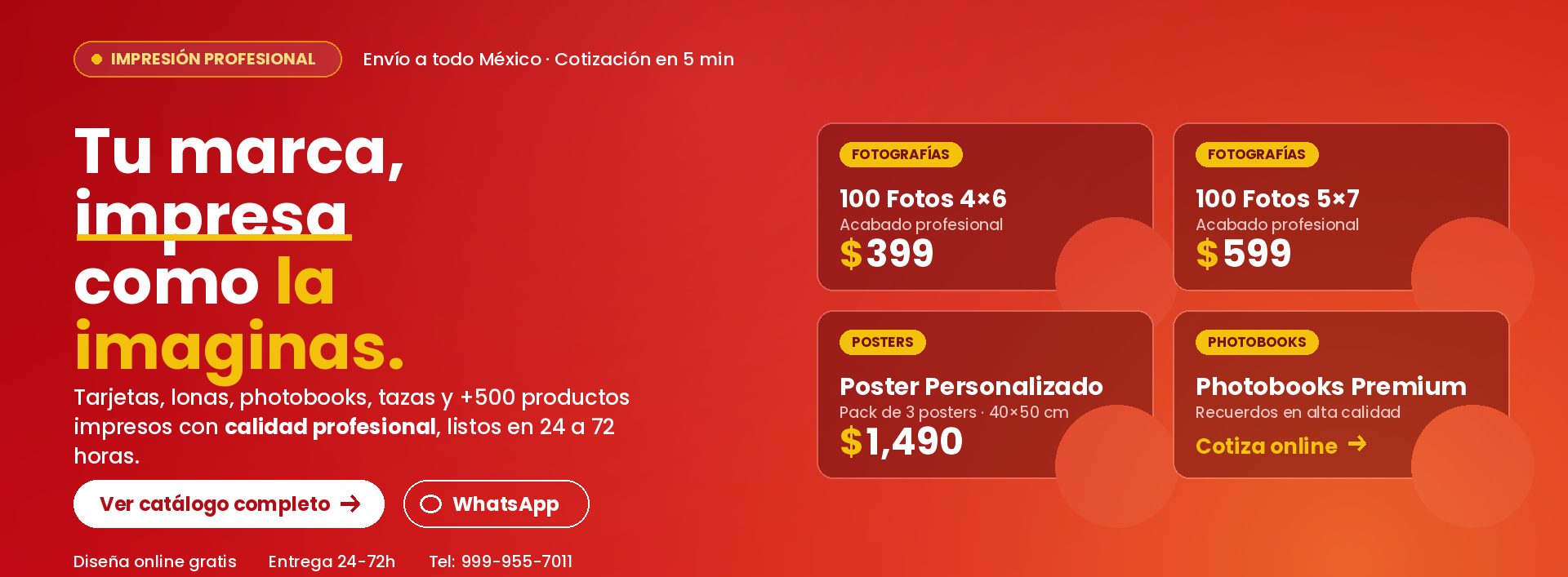 Hero Megaprint - Slide 1 Catalogo