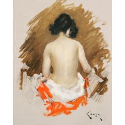 Mujer en Kimono