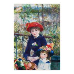 Mujer y niña en el jardín