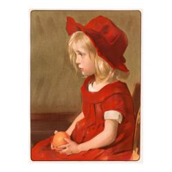 Niña del vestido rojo