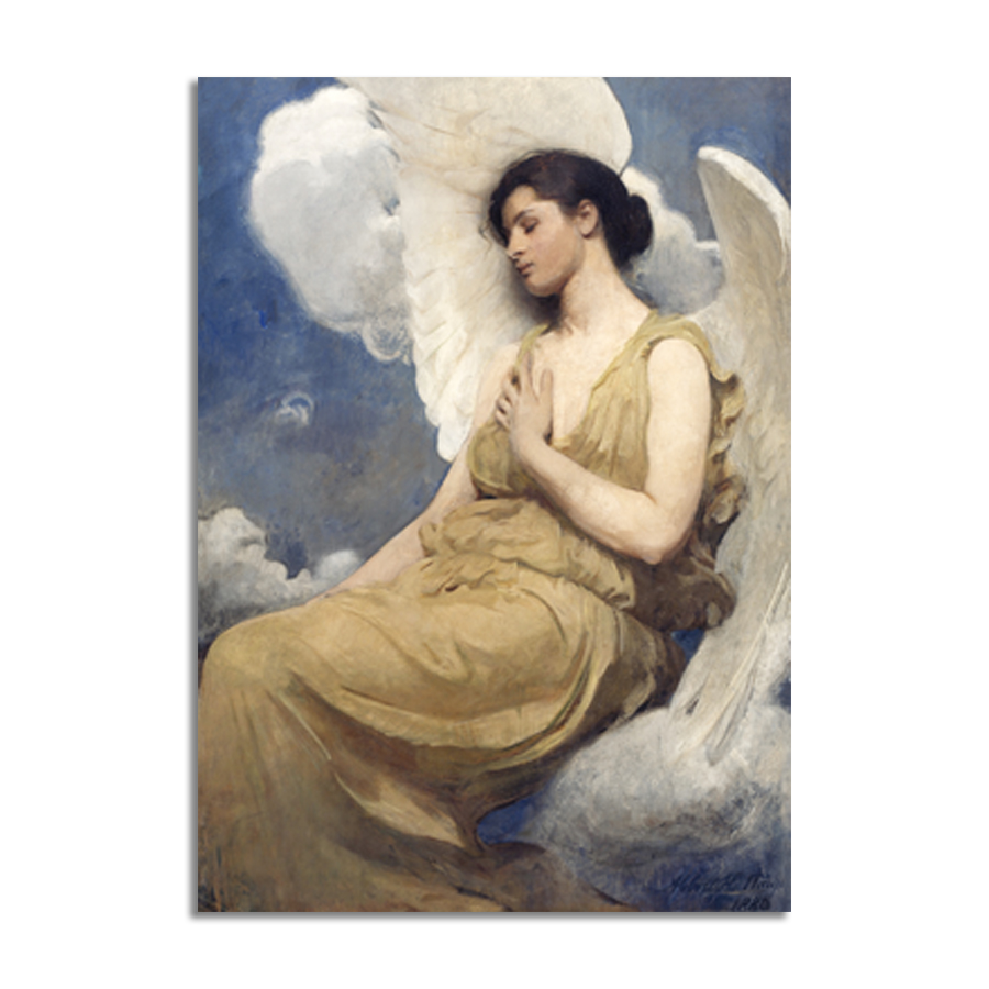 Ángel en reposo Ángel en reposo - Cuadro decorativo personalizado | Megaprint