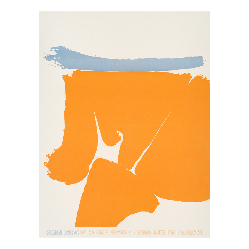 Póster de Exposición Vintage de Friedel Dzubas - Cuadro decorativo personalizado | Megaprint