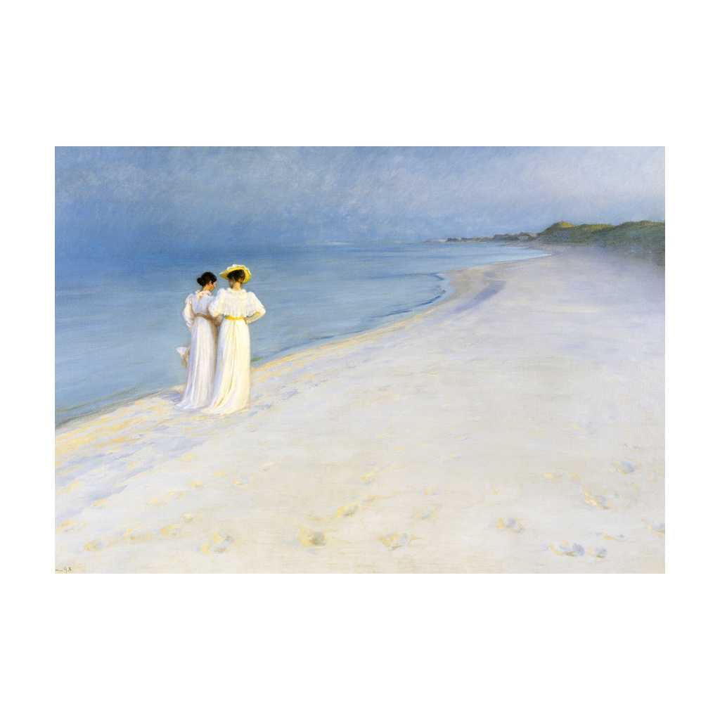 Paseo a orillas del mar - Cuadro decorativo personalizado | Megaprint