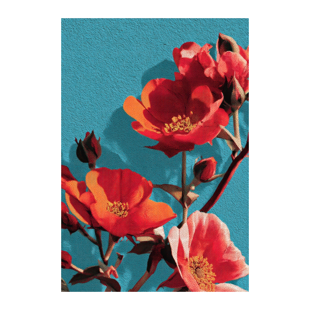 Flores al Sol - Cuadro decorativo personalizado | Megaprint