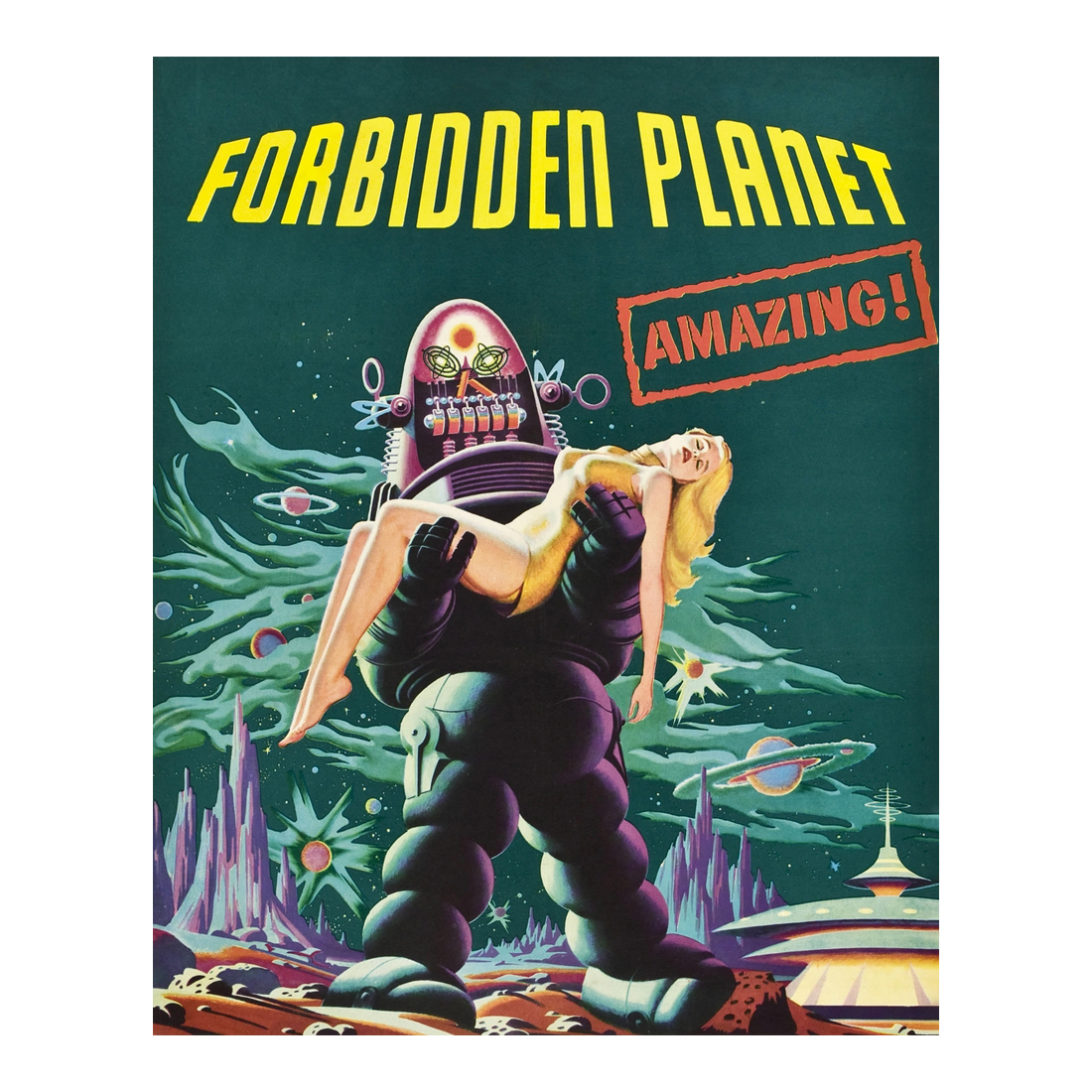 Forbidden Planet - Cuadro decorativo personalizado | Megaprint