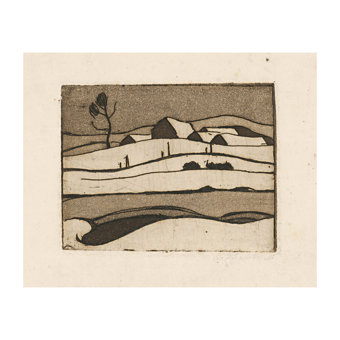 Paisaje invernal Paisaje invernal - Cuadro decorativo personalizado | Megaprint