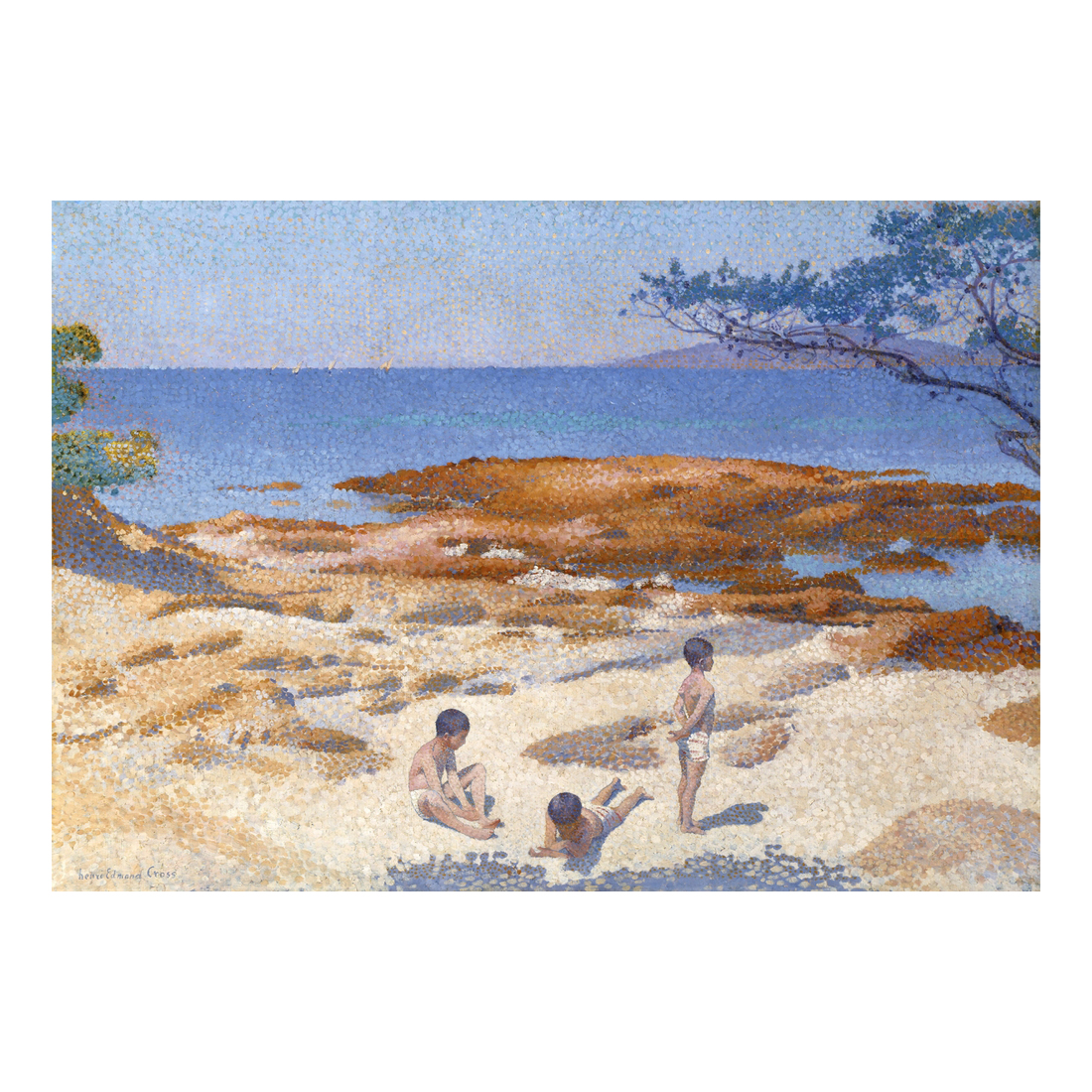The Beach at Saint-Clair - Cuadro decorativo personalizado | Megaprint