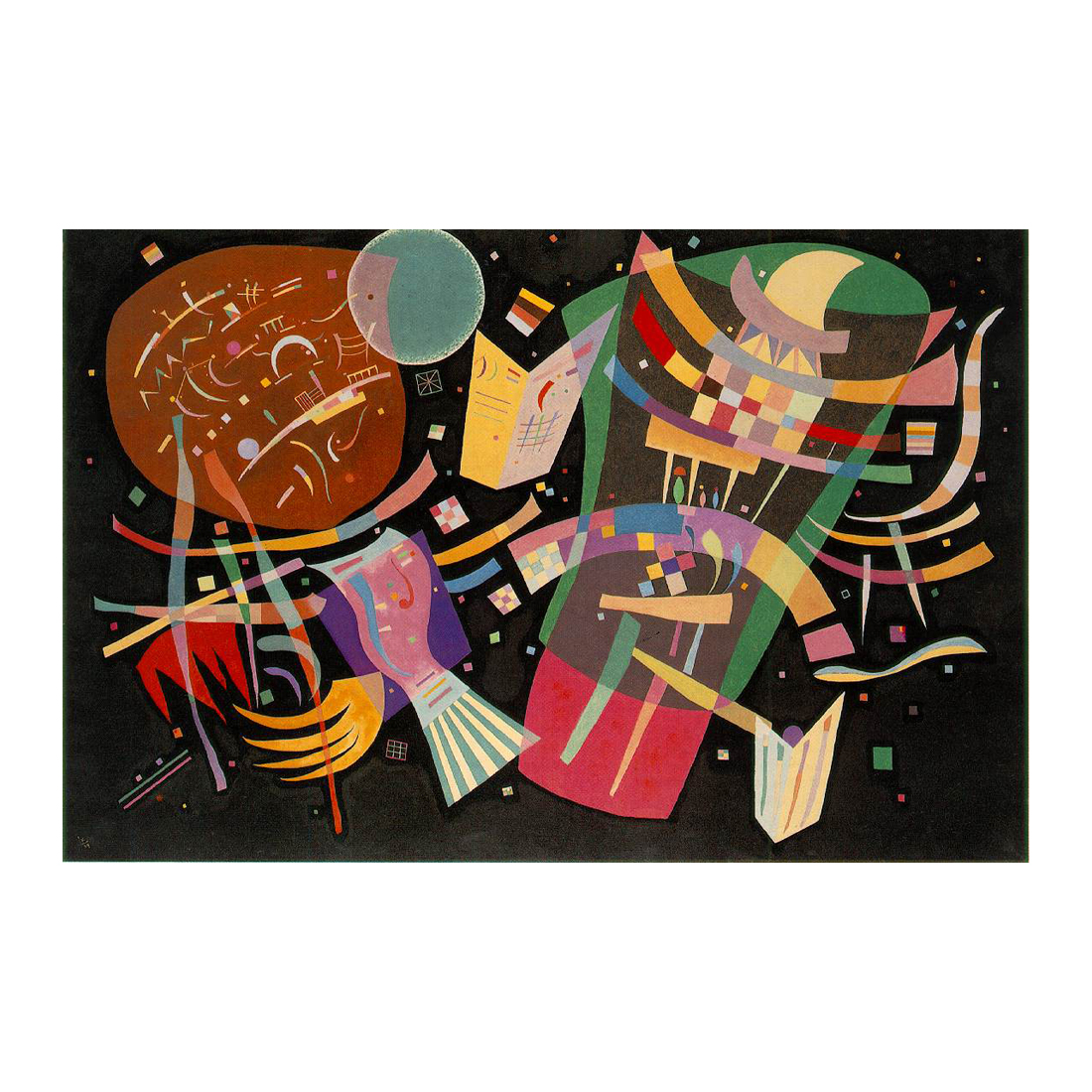 Negro y Violeta - Cuadro decorativo personalizado | Megaprint