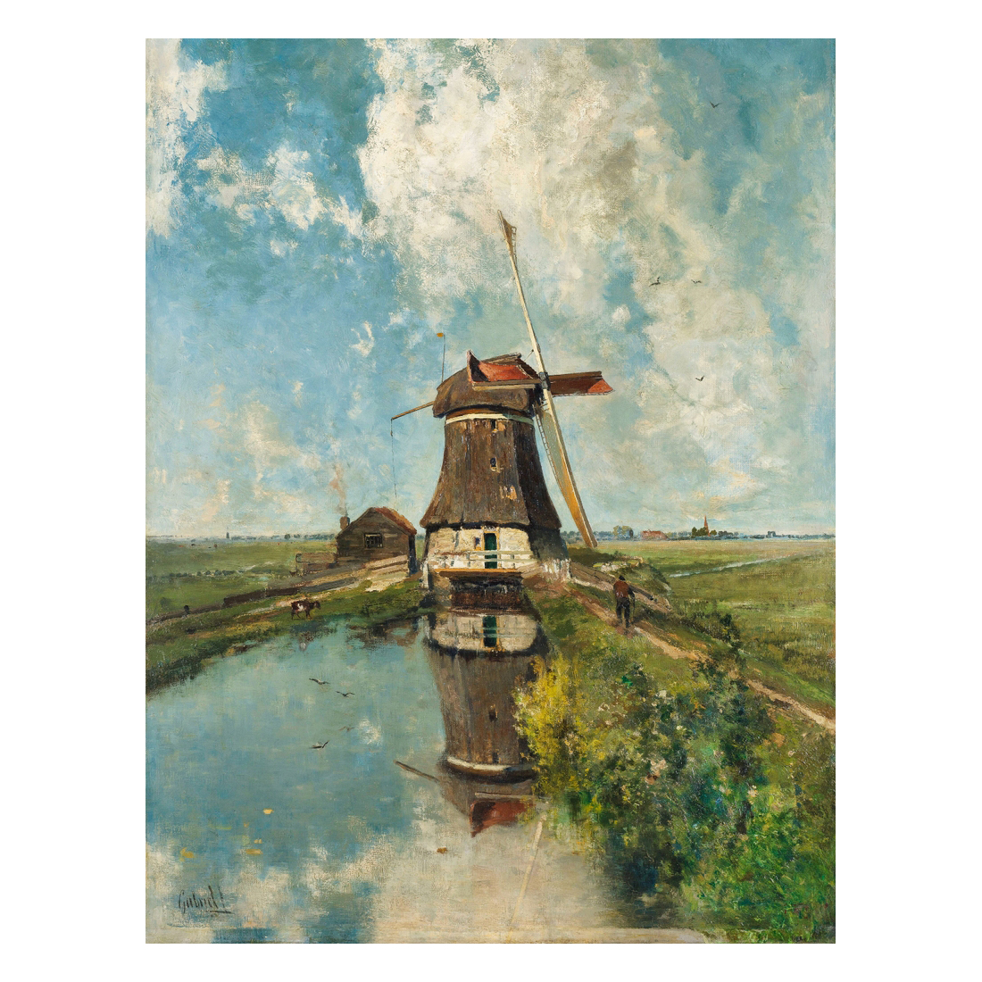 Molino de Viento - Cuadro decorativo personalizado | Megaprint