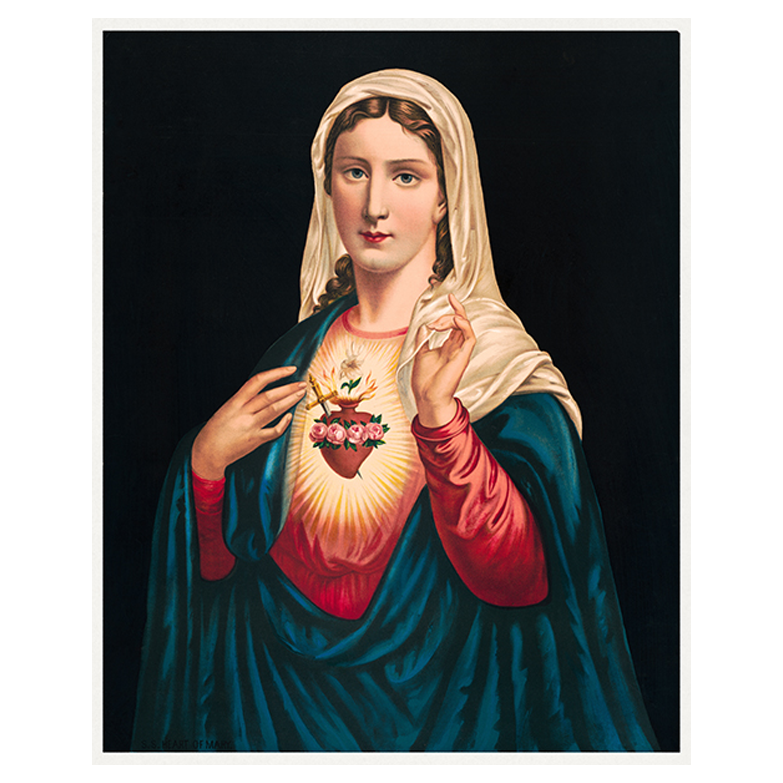 Sagrado Corazón de María - Impresión personalizada en México | Megaprint
