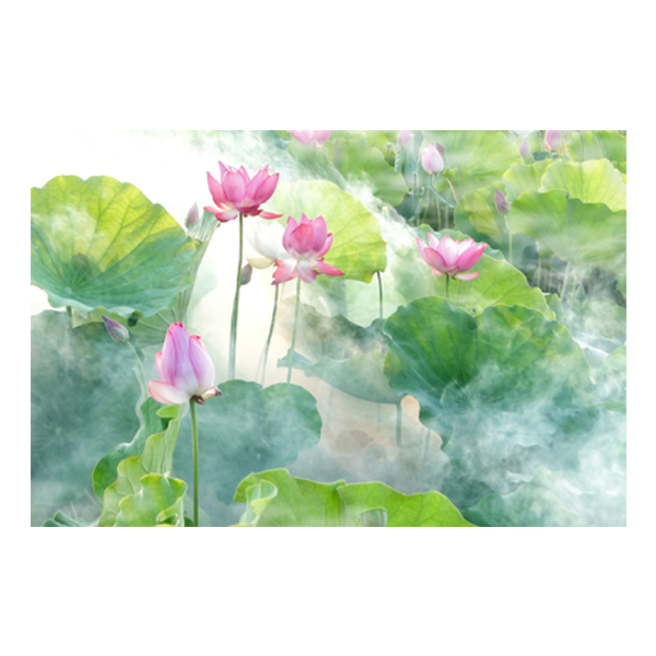 Flor de Loto - Cuadro decorativo personalizado para imprimir | Megaprint