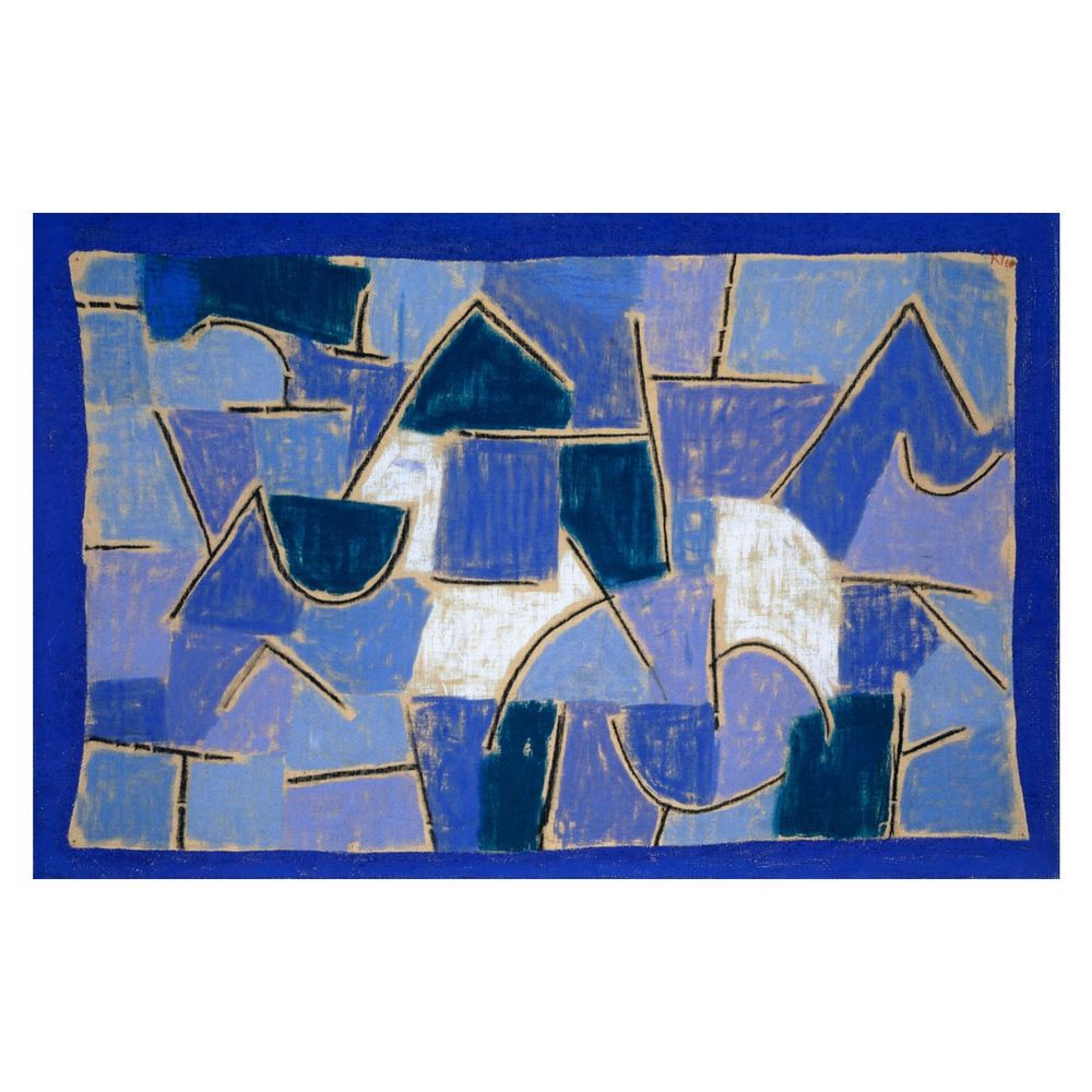 Composición en azul 1