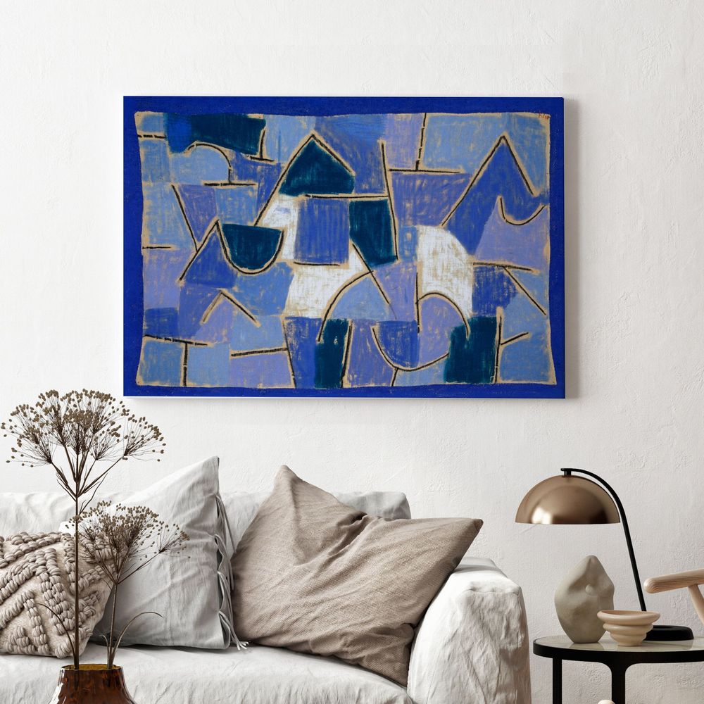 Composición en azul 2