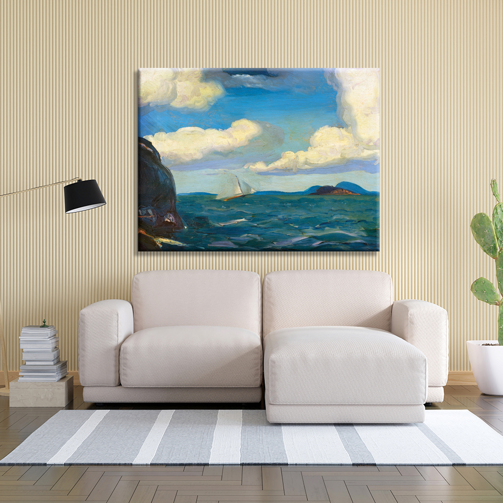 Paisaje Marino con Velero 2