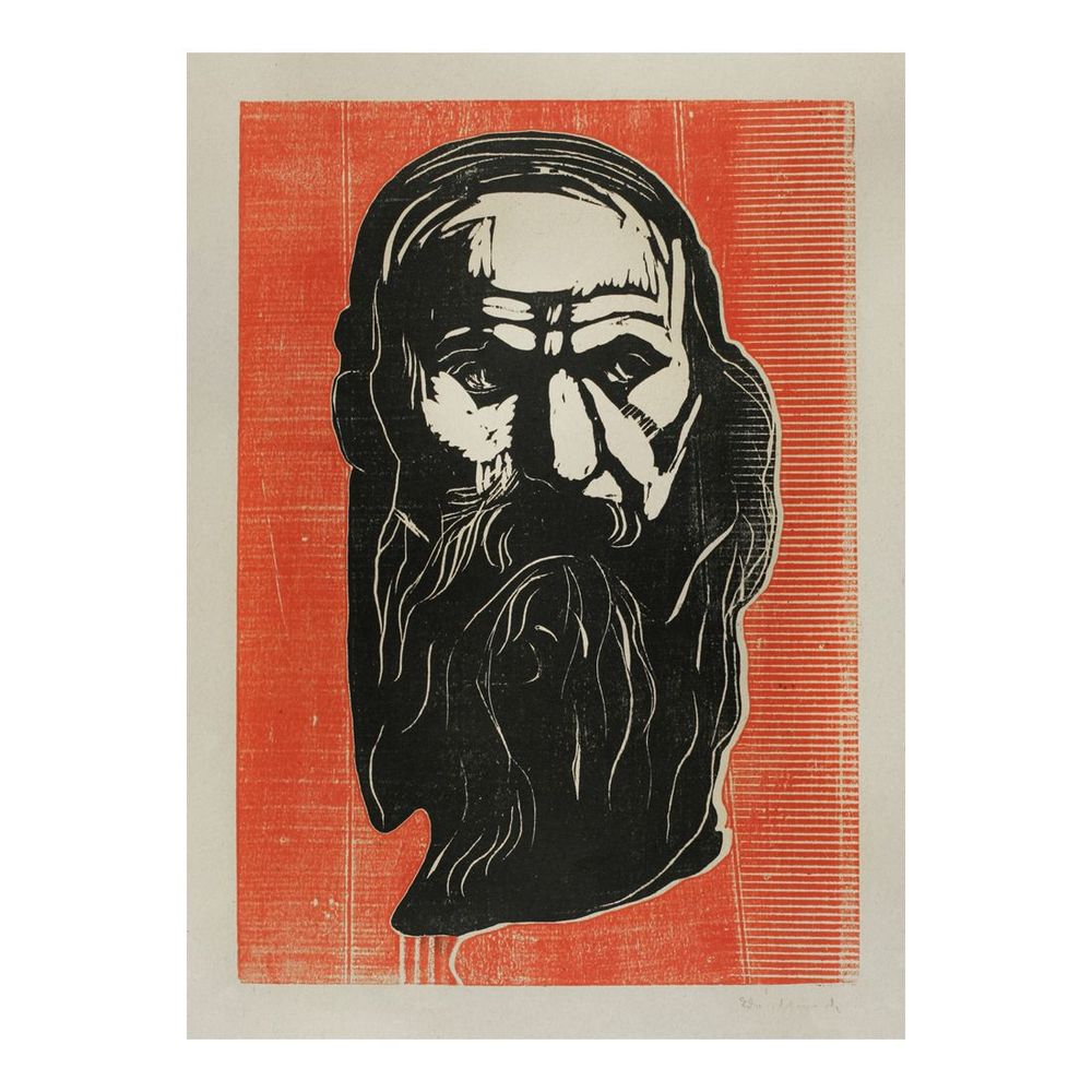 Head of an Old Man with Beard 1
