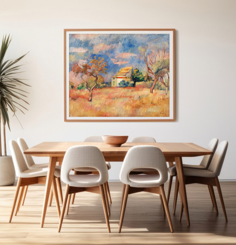 Paisaje con Casa y Olivos 2