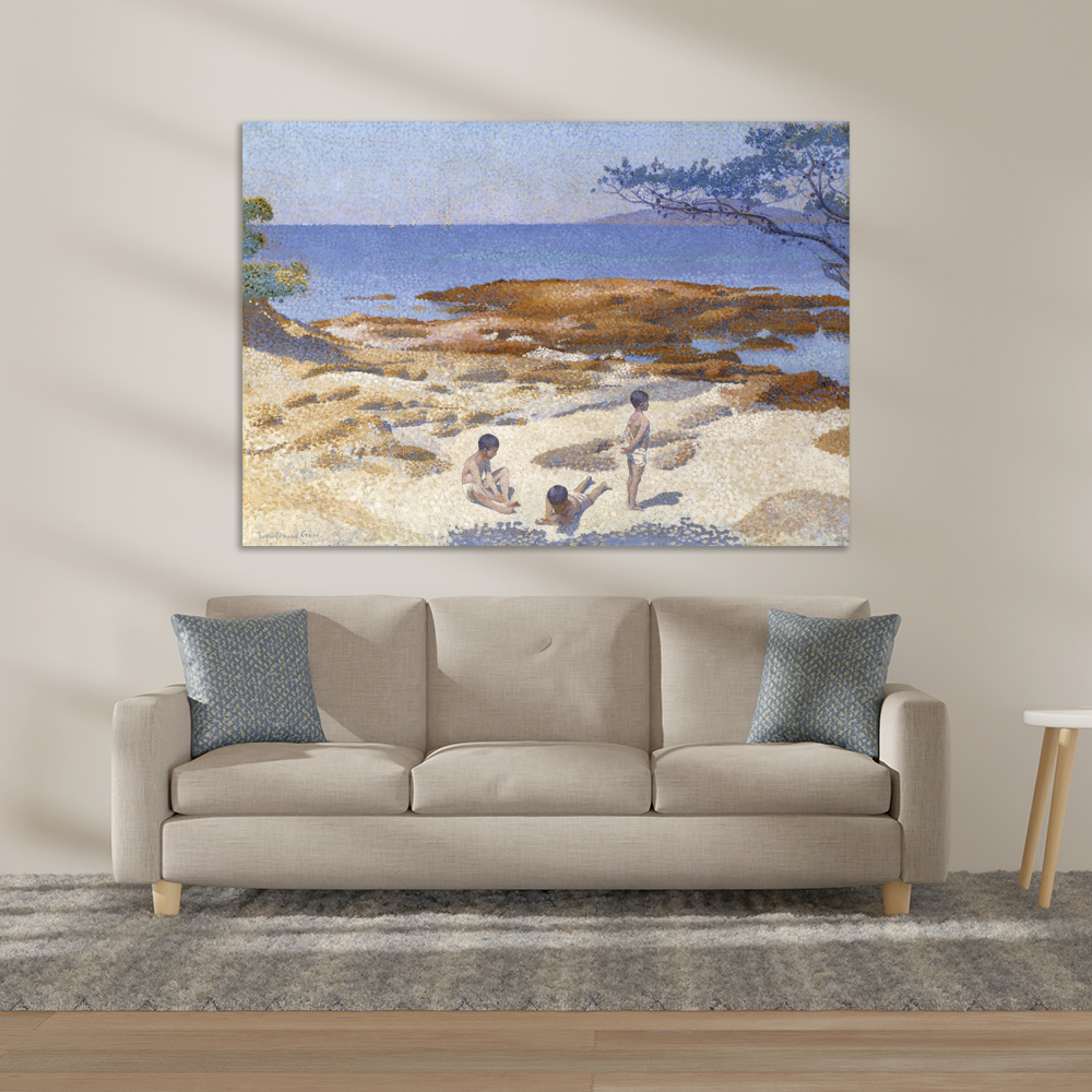 The Beach at Saint-Clair 1