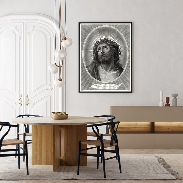 Rostro de Cristo con corona de espinas 2