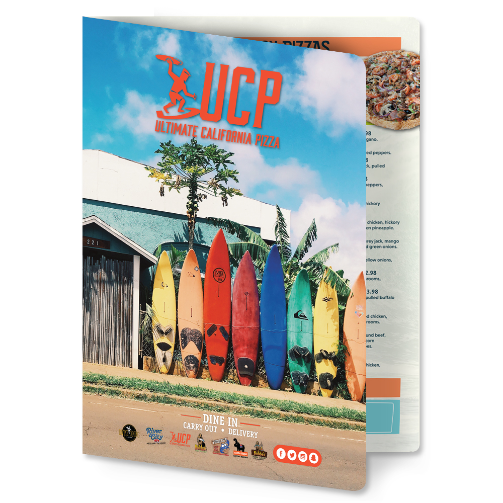 Laminated Synthetic Bi-Fold Laminated Synthetic Bi Fold | MenuWorks