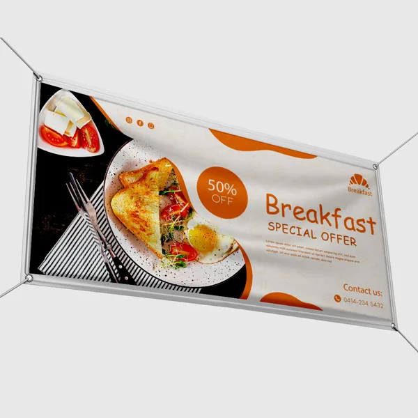 Scrim Vinyl Banners