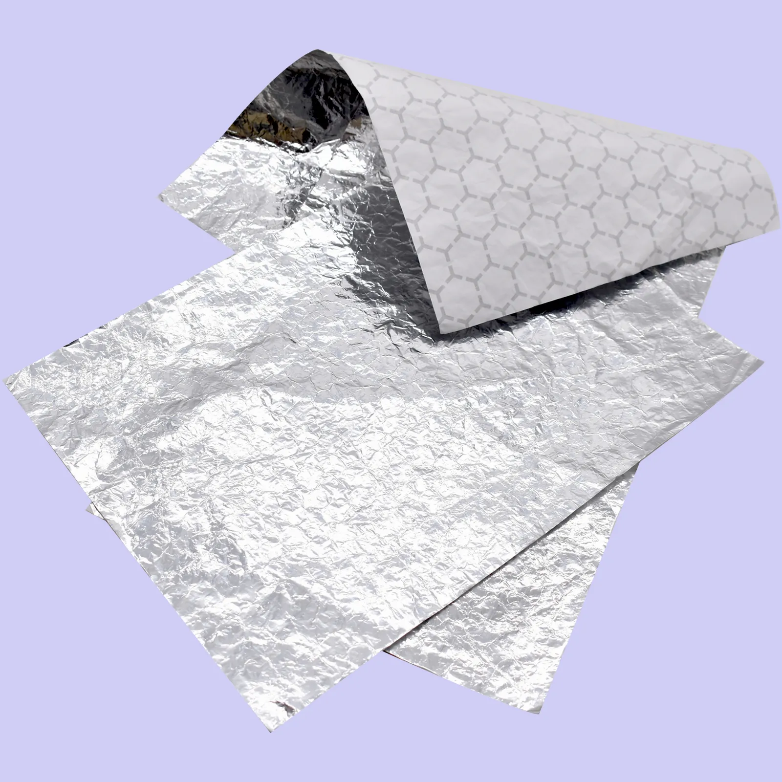 Deli Wrap Sheets - Insulated (white kraft paper plus aluminum foil) 1