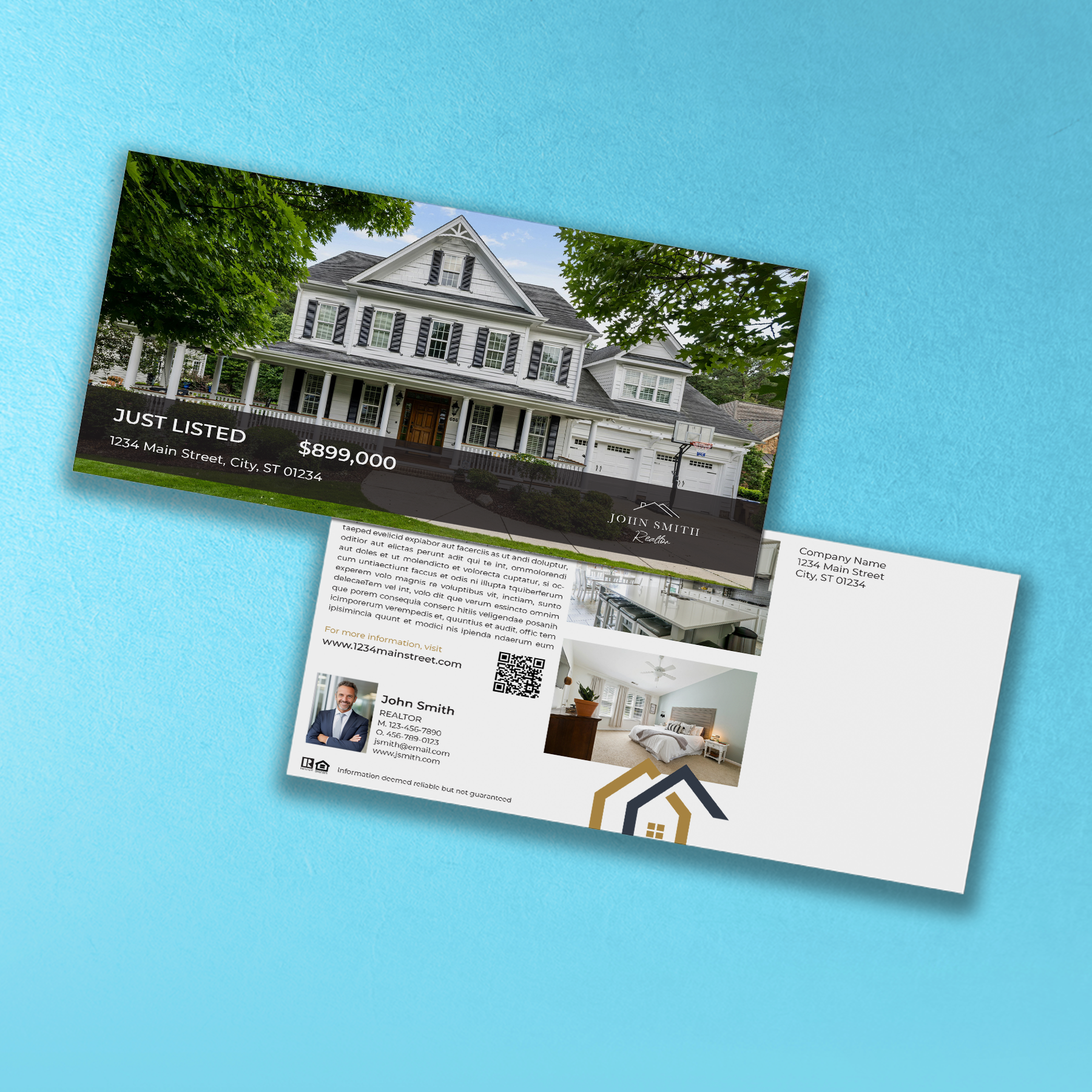 Standard 6" x 11" Jumbo Postcards