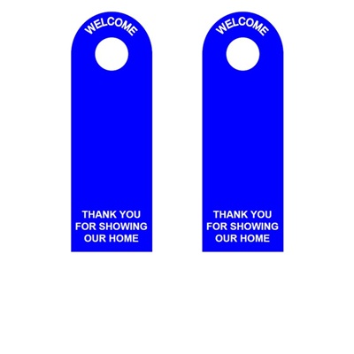 Door Guards (Standard Length) Blue (2-Pack)