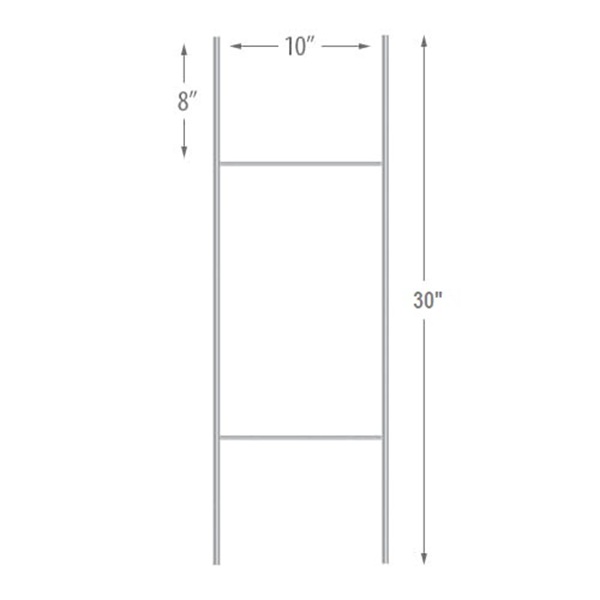 30" Metal Lawn Stake