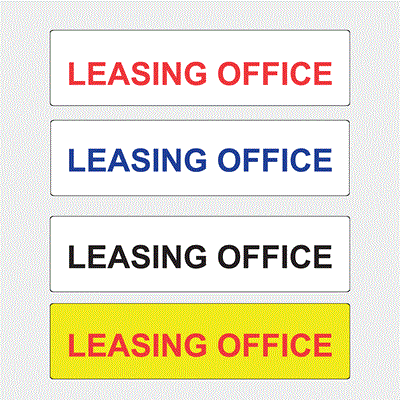 Leasing Office Rider