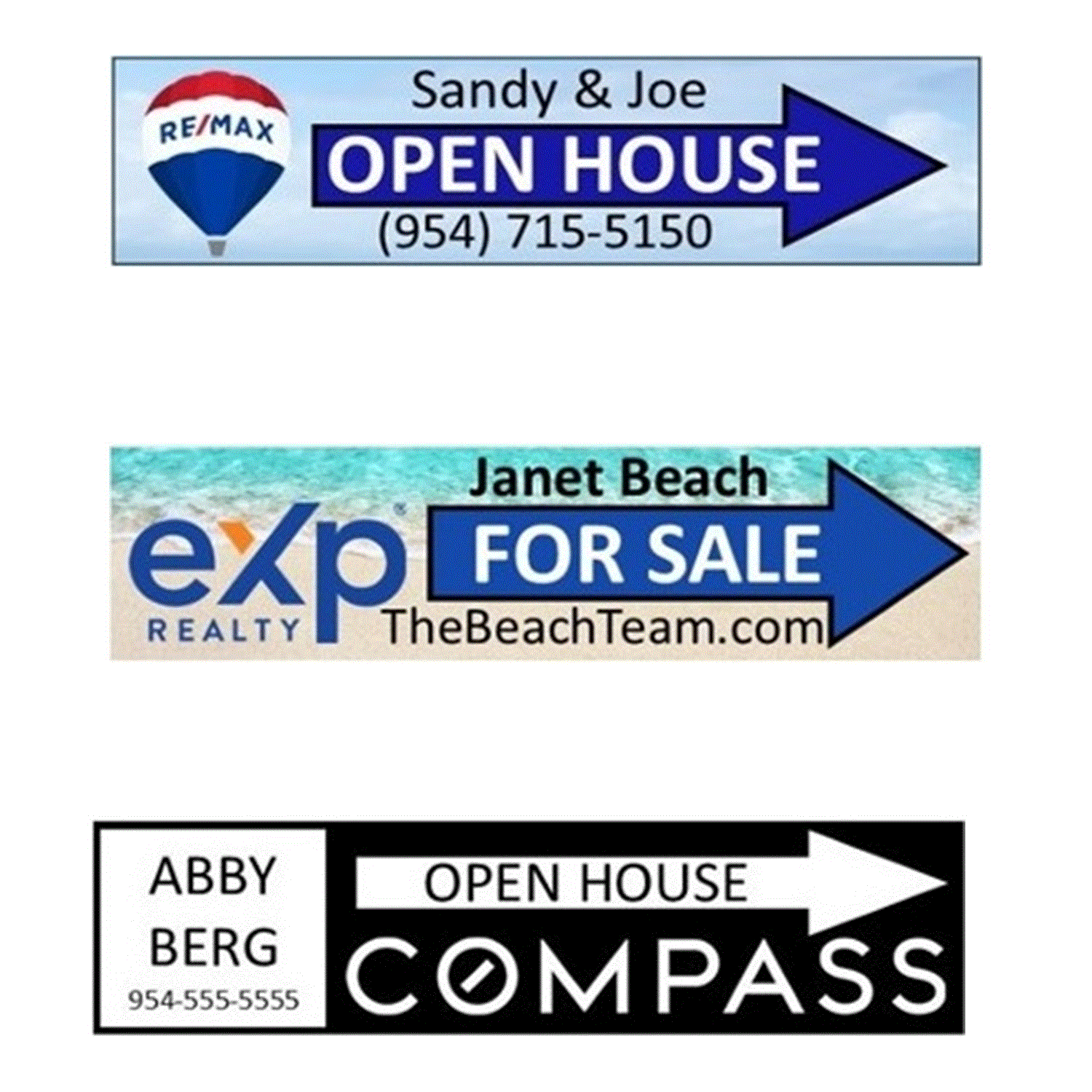 Custom Sign Riders 1