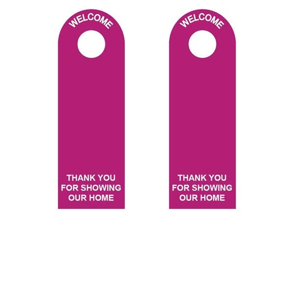 Door Guards (Standard Length) Pink (2-Pack) 1