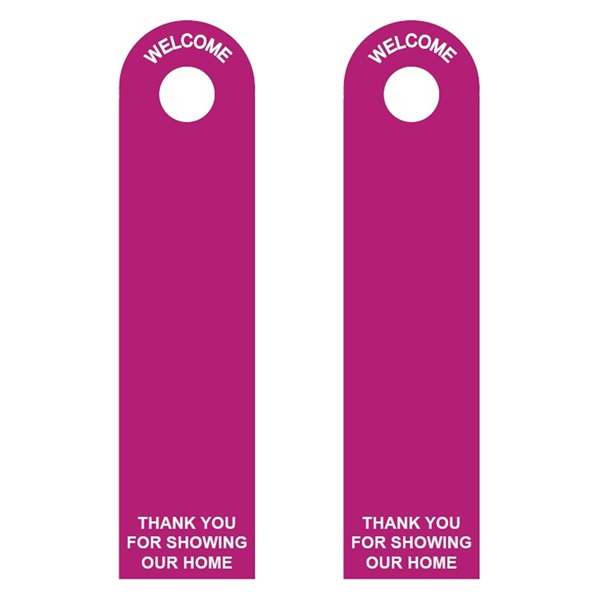 Door Guards (Extra Long) Pink (2-Pack) 1