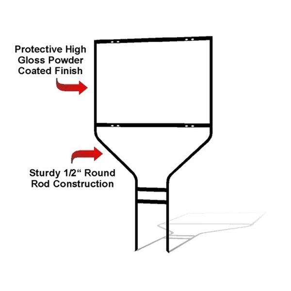 18" x 24" Metal Banjo Frame 2
